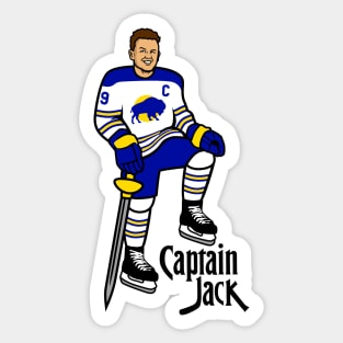 Captain Jack Eichel Sticker
